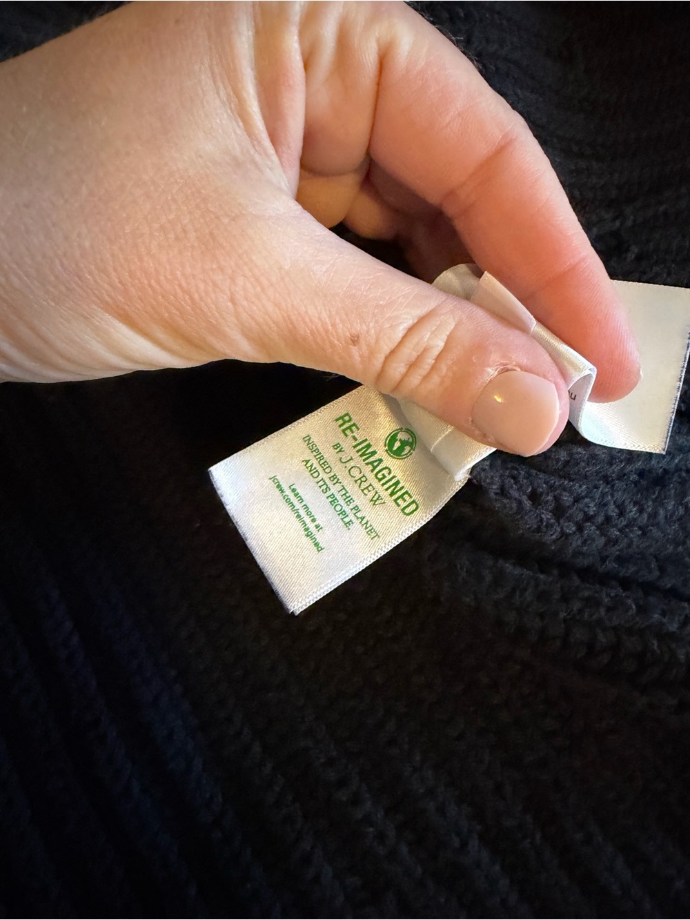 J. Crew Cotton Fisherman Crewneck Sweater - Picture 9 of 9